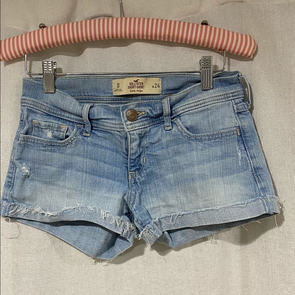 Hollister, Low Rise, Jean shorts